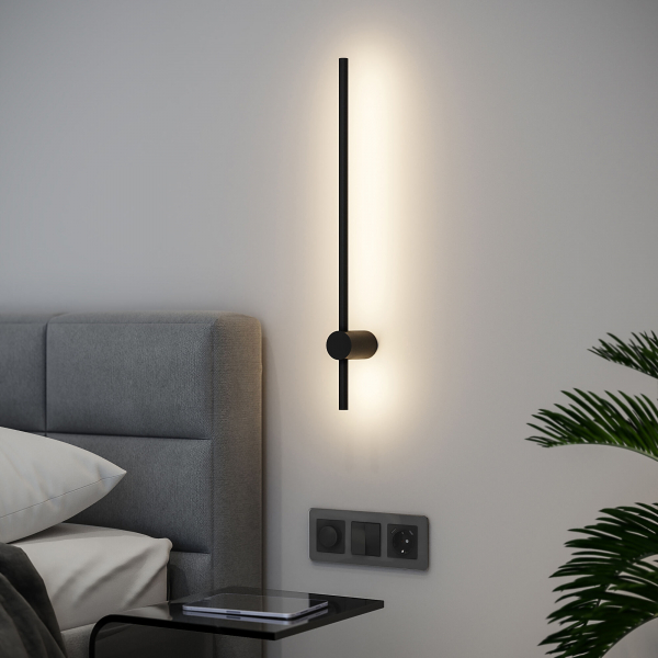 Светильник настенный светодиодный Cane LED MRL LED 1115 черный, изображение 3