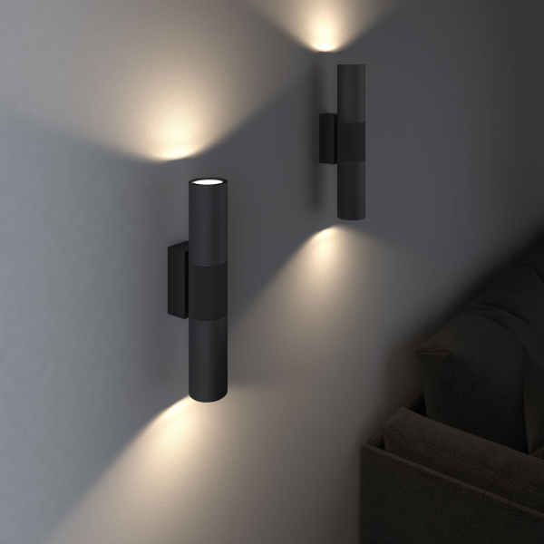 Светильник настенный светодиодный Steel 40119/LED черный, изображение 3