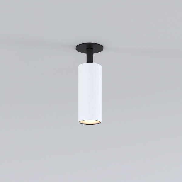 Встраиваемый светодиодный светильник Diffe 25052/LED 10W 4200K белый/чёрный, изображение 2