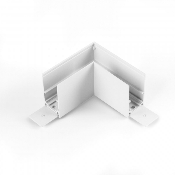 Slim Magnetic Коннектор угловой для накладного шинопровода белый 85090/11, изображение 2