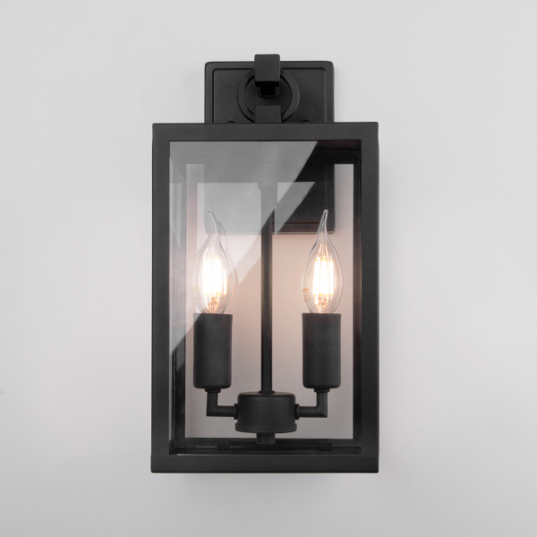 Уличный настенный светильник Candle D 35150/D черный, изображение 3