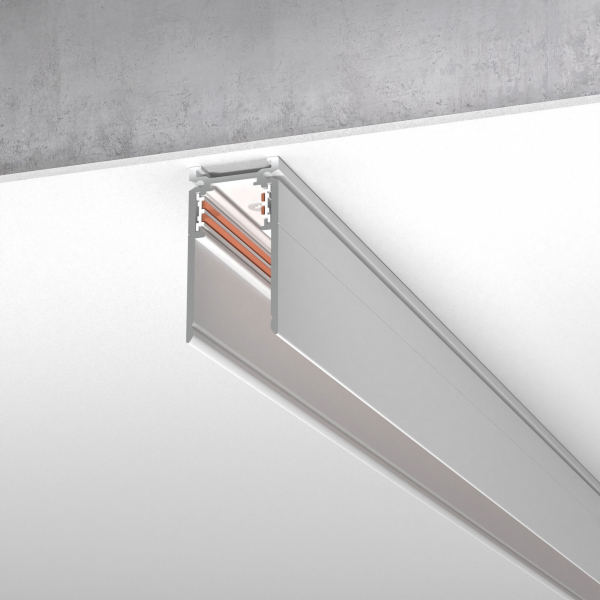 Slim Magnetic Шинопровод накладной (белый) (1 м) 85085/00