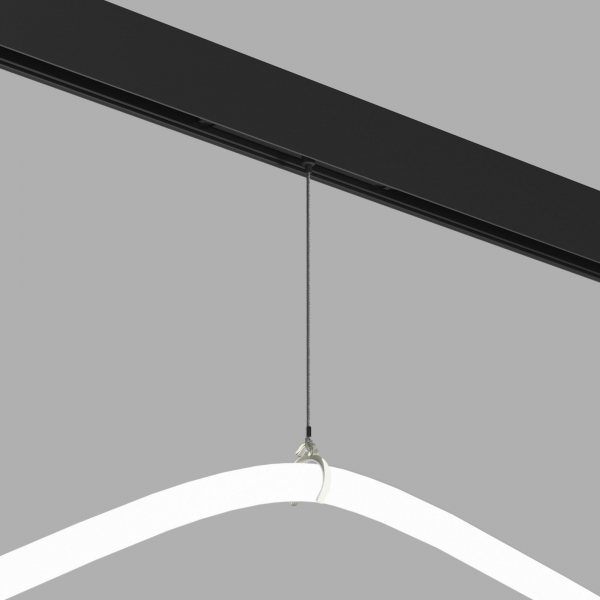 Slim Magnetic Коннектор для шинопровода черный Full light 85102/00, изображение 3