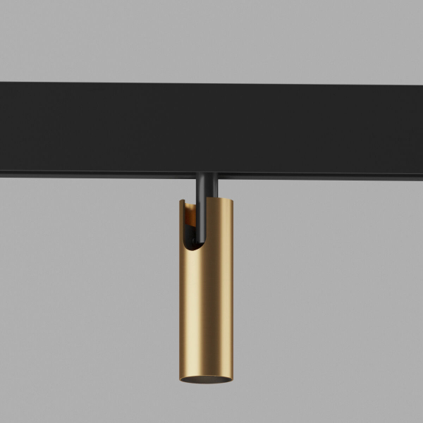 Slim Magnetic Трековый светильник 7W 4200K Cubo (латунь) 85035/01, изображение 3