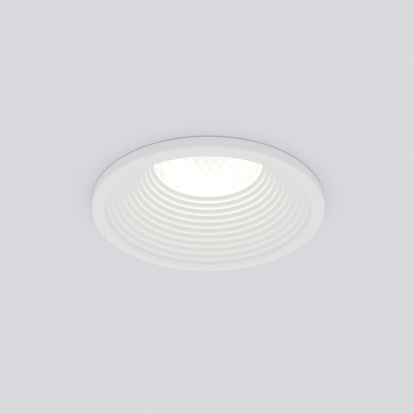 Встраиваемый светодиодный светильник белый 25028/LED