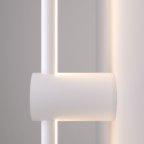Светильник настенный светодиодный Cane LED MRL LED 1121 белый, изображение 2