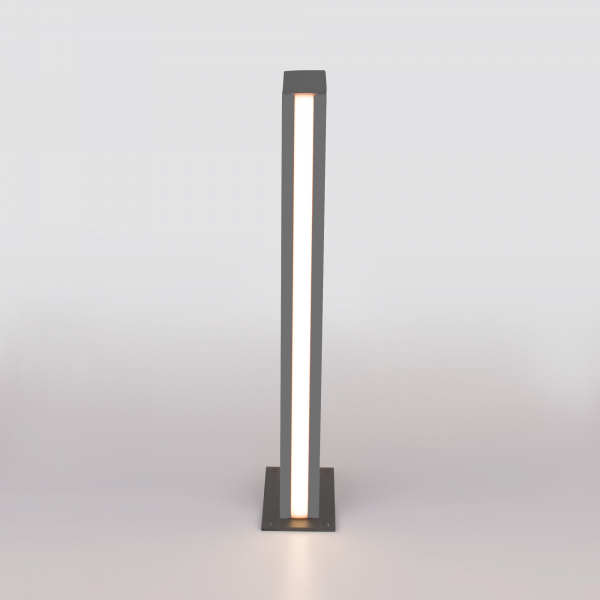 Ландшафтный светодиодный светильник Flat IP54 1538 TECHNO LED серый, изображение 2