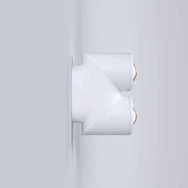 Уличный настенный светодиодный светильник GIRA D LED IP54 35127/D белый, изображение 3