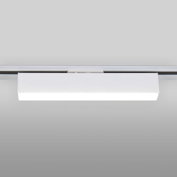Basic System Трековый светильник 10W 4200K X-Line (белый матовый) X-Line белый матовый 10W 4200K (LTB53) однофазный, изображение 3