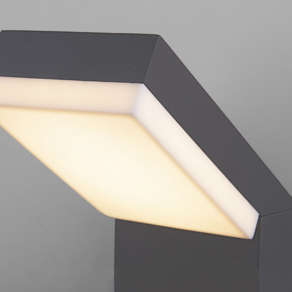 Уличный настенный светодиодный светильник Sensor IP54 (с датчиком движения) 1541 TECHNO LED серый, изображение 4
