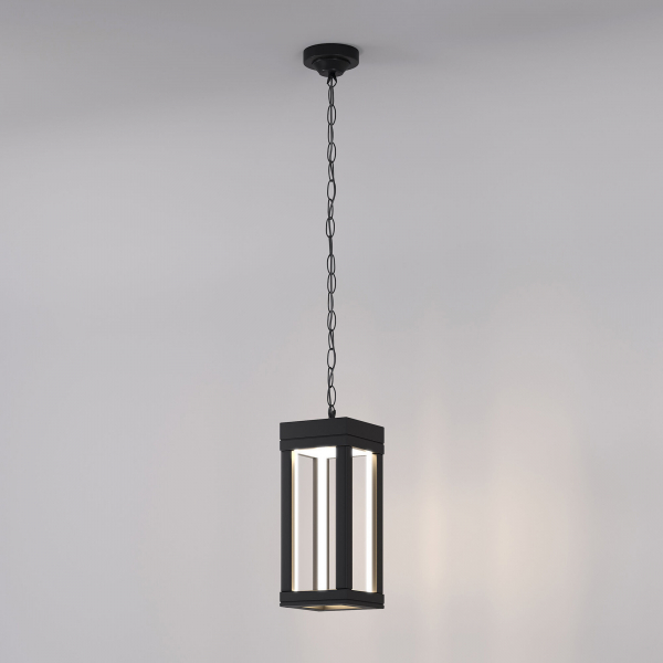 Уличный подвесной светодиодный светильник Frame LED IP54 1528 TECHNO LED черный, изображение 2