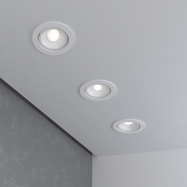 Встраиваемый точечный светодиодный светильник 15267/LED 7W 4200K белый, изображение 5