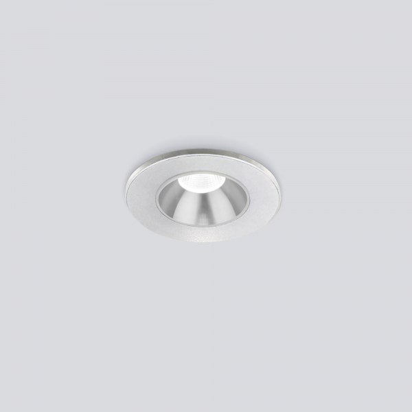 Встраиваемый точечный светодиодный светильник 25025/LED 3W 4200K SL серебро