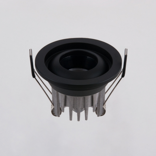 Встраиваемый точечный светодиодный светильник 25022/LED 5W 4200K BK черный, изображение 3