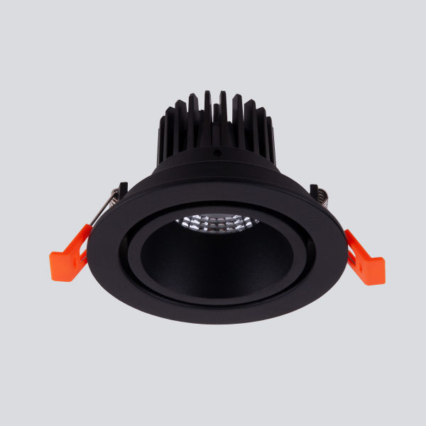 Встраиваемый светодиодный светильник Nulla 7W 4200K черный 15267/LED 7W 4200K черный, изображение 4