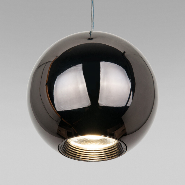 Подвесной светодиодный светильник Giro черный жемчуг 50215/1 LED, изображение 3