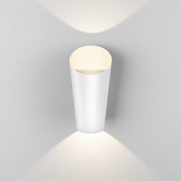 Уличный настенный светодиодный светильник Tronc IP54 1539 TECHNO LED белый, изображение 2
