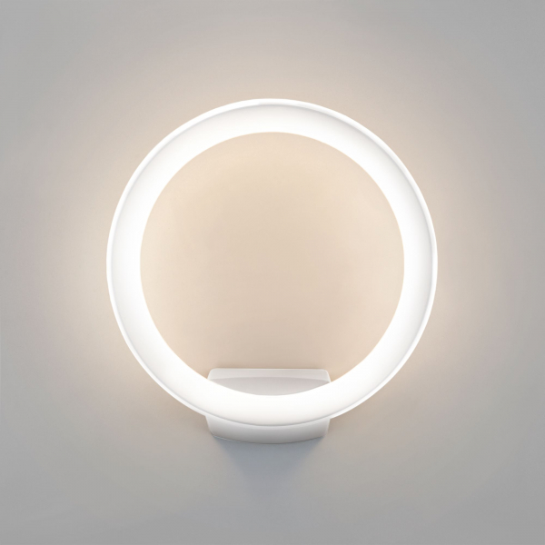 Уличный настенный светодиодный светильник Ring IP54 1710 TECHNO LED белый, изображение 4