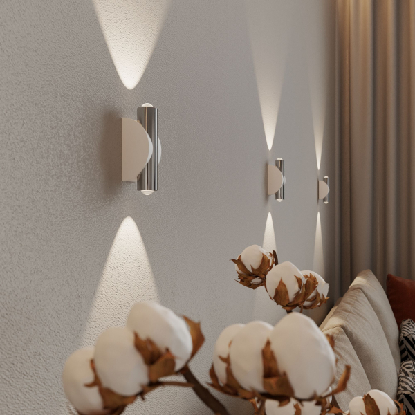 Настенный светодиодный светильник Steel LED 40109/LED белый/сталь, изображение 2