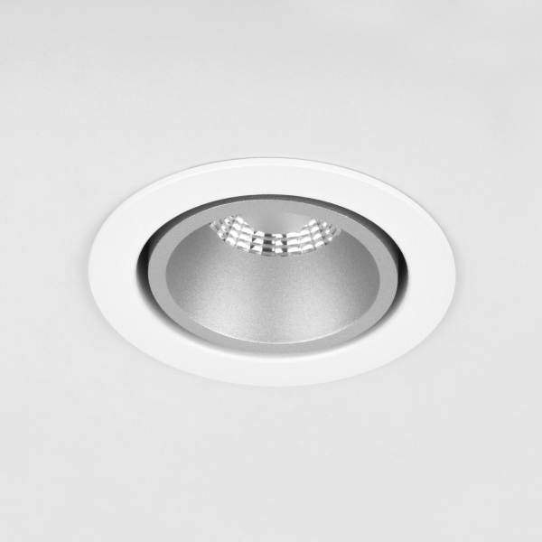Встраиваемый точечный светодиодный светильник 15267/LED 7W 4200K белый/серебро, изображение 2