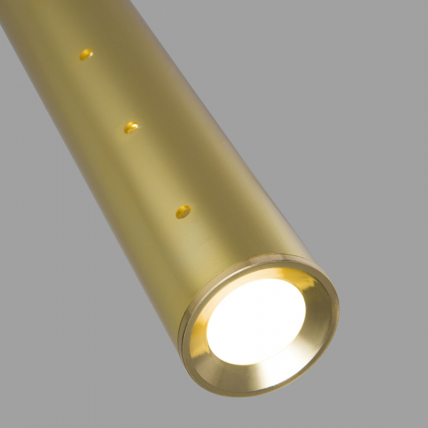 Подвесной светодиодный светильник 50214/1 LED золото, изображение 3
