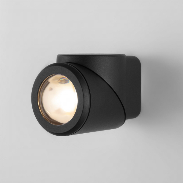 Уличный настенный светодиодный светильник GIRA U LED IP54 35127/U черный, изображение 3