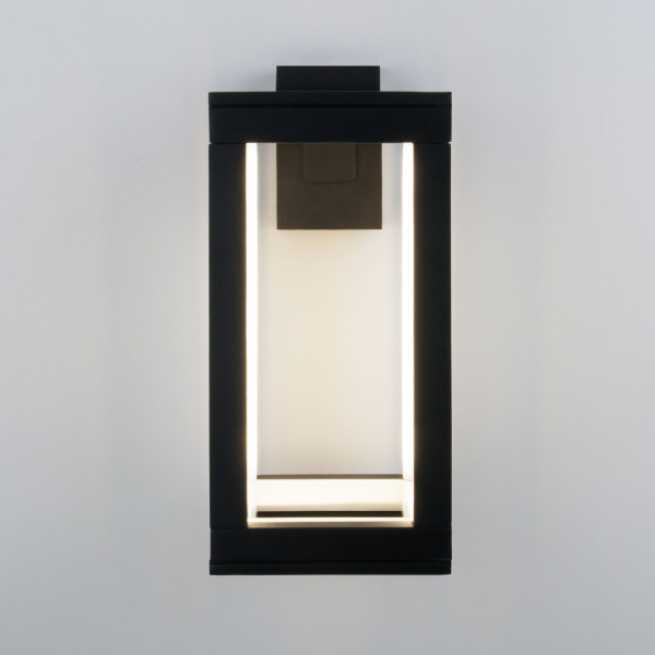 Уличный настенный светодиодный светильник Frame LED IP54 1527 TECHNO LED черный, изображение 4