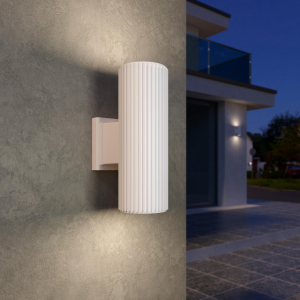 Уличный настенный светильник Strict IP54 1403 TECHNO песочно-белый, изображение 2