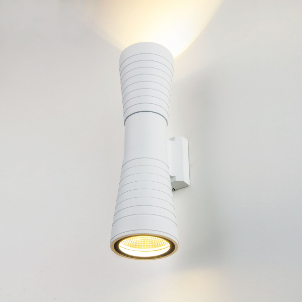 Tube double белый уличный настенный светодиодный светильник 1502 TECHNO LED