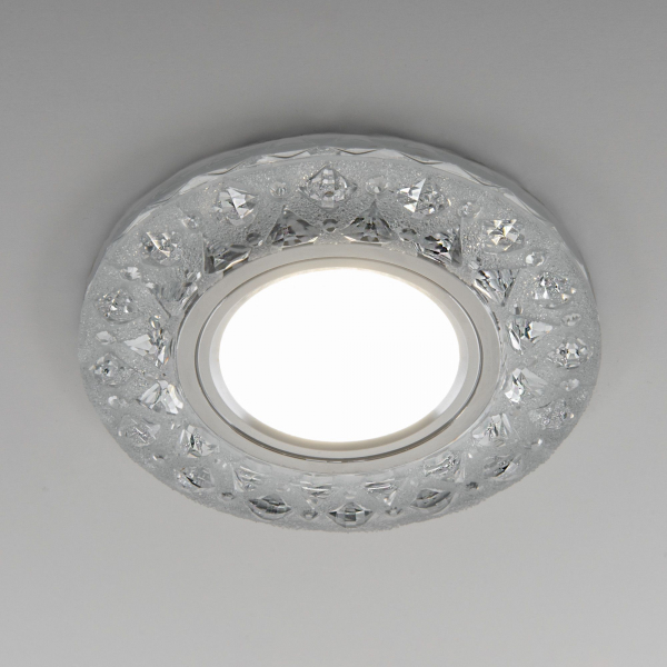 Встраиваемый точечный светильник с LED подсветкой 2222 MR16 CL прозрачный, изображение 3