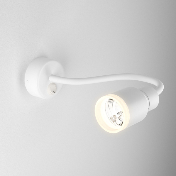 Настенный светодиодный светильник с гибким корпусом Molly LED MRL LED 1015 белый, изображение 3