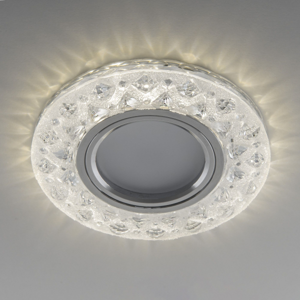 Встраиваемый точечный светильник с LED подсветкой 2222 MR16 CL прозрачный, изображение 2