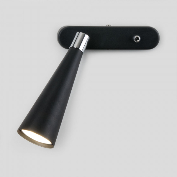 Настенный светильник Horn GU10 SW MRL 1010 черный, изображение 2