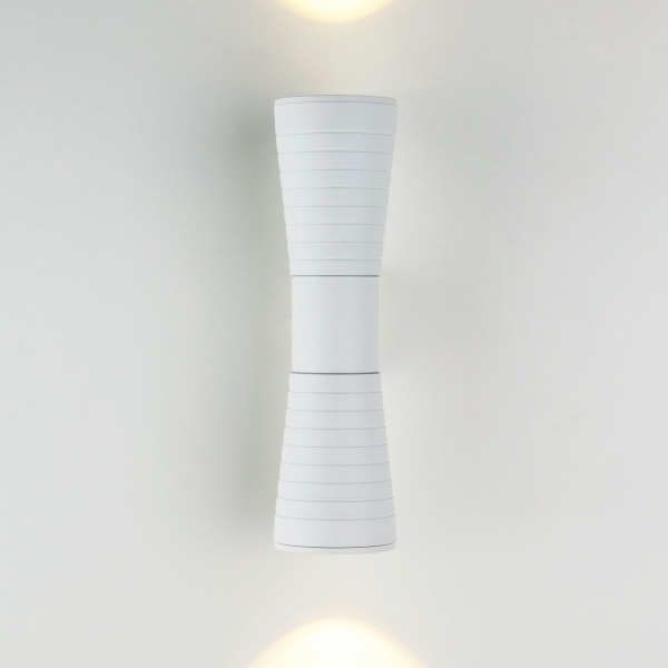 Tube double белый уличный настенный светодиодный светильник 1502 TECHNO LED, изображение 2