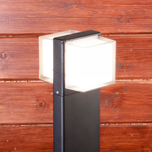 Maul черный ландшафтный светодиодный светильник IP54 1520 TECHNO LED, изображение 4