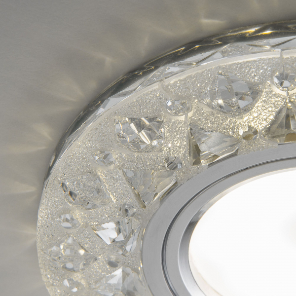 Встраиваемый точечный светильник с LED подсветкой 2222 MR16 CL прозрачный, изображение 4