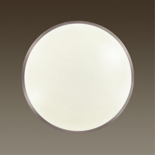 2088/EL PALE SN 078 Светильник пластик/белый/никель LED 72Вт 3000-6300K D540 IP43 пульт ДУ LOTA NICKEL, изображение 4