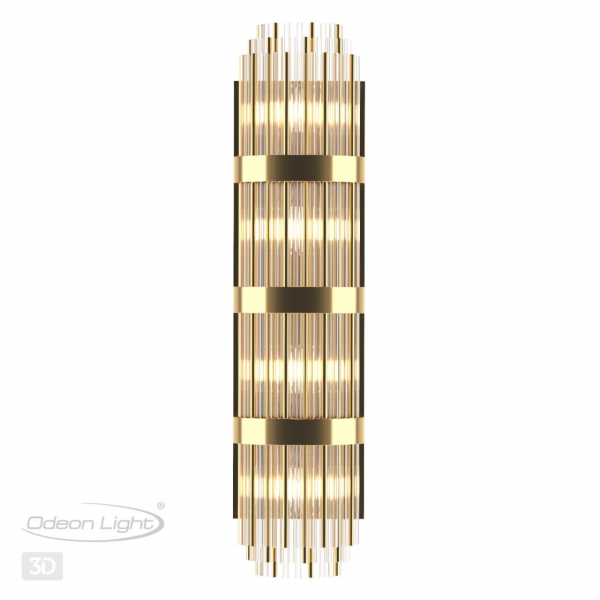 Бра 4854/4W EMPIRE зол 4*Е14, изображение 6