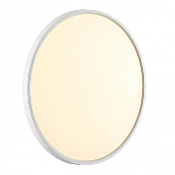 7659/40L MITRA LED SN 52 Светильник пластик/белый LED 40Вт 3000/4000K D495 IP40 ALFA WHITE, изображение 4