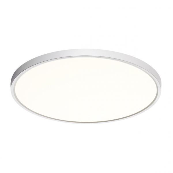 7659/40L MITRA LED SN 52 Светильник пластик/белый LED 40Вт 3000/4000K D495 IP40 ALFA WHITE, изображение 2