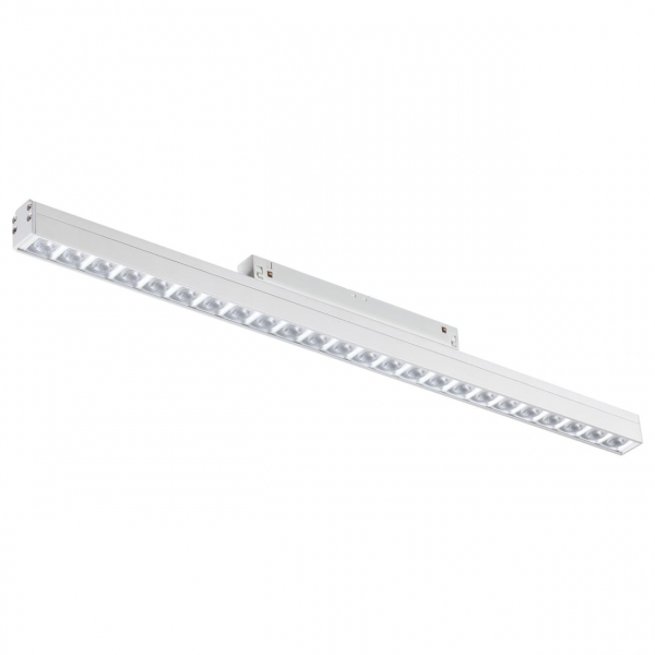 358419 SHINO NT20 077 белый Трековый светильник для низков. шинопровода IP20 LED 4000K 24W 48V FLUM