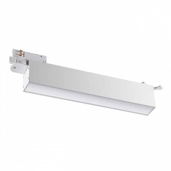 358838 PORT NT22 140 белый Светильник трехфазный трековый светодиодный IP20 LED 4000K 18W 220V ITER, изображение 2