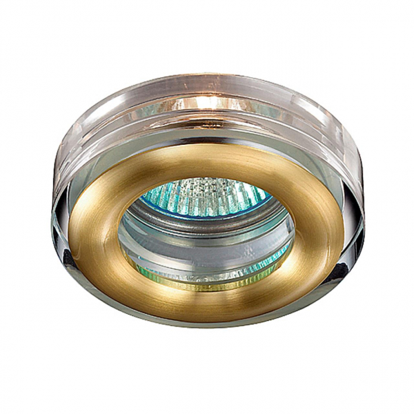 369881 SPOT NT14 338 матовое золото Встраиваемый светильник IP54 GX5.3 50W 12V AQUA