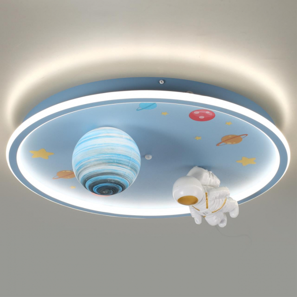 6507/80CL LEDIO LN23 066 белый, синий Потолочный светильник LED 80W 3000-6000K 5208Лм 220V ATLAS, изображение 2