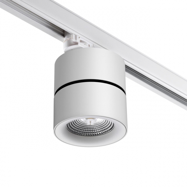 358788 PORT NT21 149 белый Трехфазный трековый светодиодный светильник IP20 LED 25W 4000K 2200Лм 100-265V GRODA, изображение 6