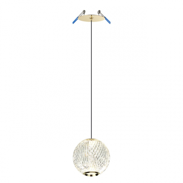 5008/5LA L-VISION ODL24 459 золотой/металл/акрил Подвес LED 5W 4000K 390лм CRYSTAL, изображение 2