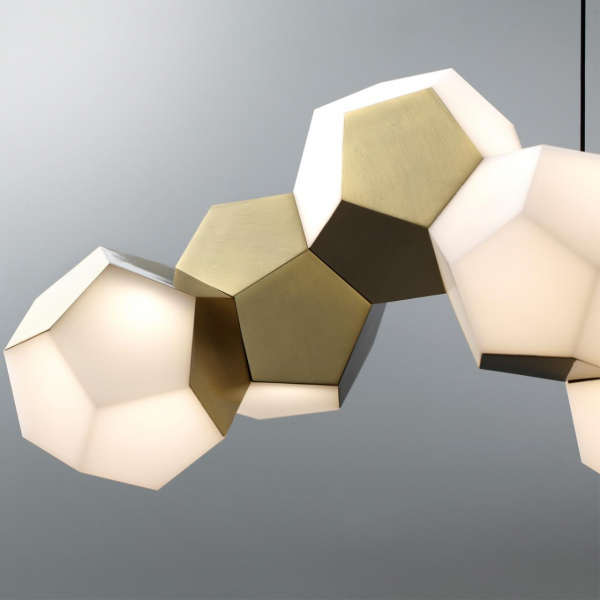 4305/7WL HIGHTECH ODL22 213 золото Настенный светильник LED 7W 420Лм IP20 BINGO, изображение 4