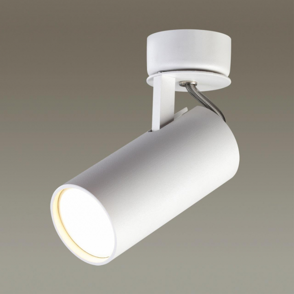 3873/1C HIGHTECH ODL19 285 белый Потолочный светильник GU10 1*50W 220V KIKO, изображение 3