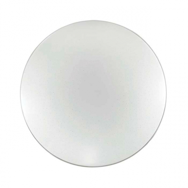 2052/DL PALE SN 162 Светильник пластик/белый/хром LED 48Вт 4000K D410 IP43 ABASI