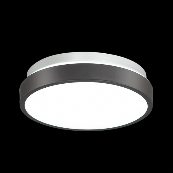 3012/AL MINI SN 158 Светильник пластик/белый/черный LED 12Вт 4000K D200 IP43 SMALLI, изображение 2